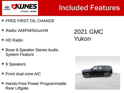 Used 2021 GMC Yukon AT4 AWD/4WD image 3
