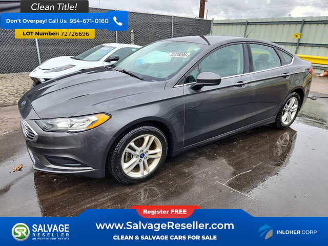 Used 2018 Ford Fusion SE w/ Fusion SE Technology Package FWD image 1