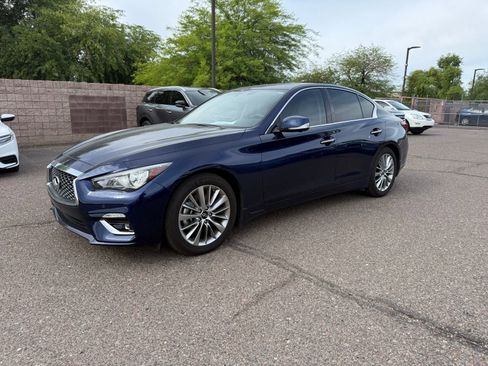 Used 2023 INFINITI Q50 Luxe w/ Cargo Package image 1