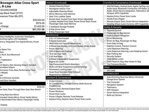 Used 2024 Volkswagen Atlas Cross Sport SEL R-Line AWD/4WD image 5