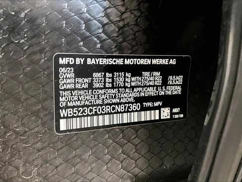 Used 2024 BMW iX xDrive50 w/ Premium Package AWD/4WD image 32