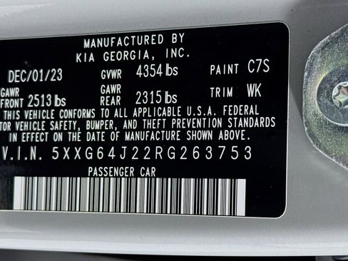 Used 2024 Kia K5 GT-Line image 23