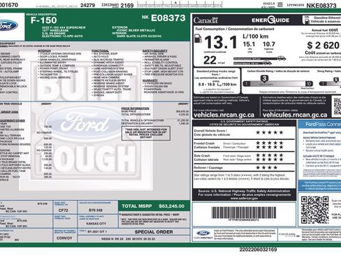 Used 2022 Ford F150 XLT w/ Trailer Tow Package AWD/4WD image 36