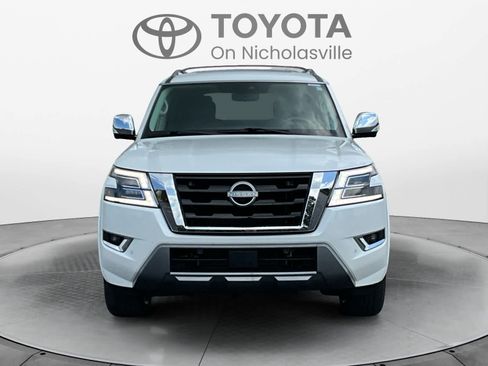 Used 2023 Nissan Armada Platinum w/ Captain's Chairs Package AWD/4WD image 8