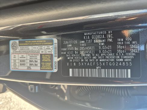 New 2026 Kia EV9 GT-Line AWD/4WD image 24