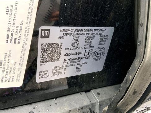 Used 2023 Cadillac Escalade Sport Platinum w/ LPO, ONYX Package image 34