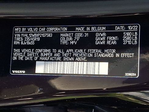 Certified 2023 Volvo V60 B5 Cross Country Ultimate AWD/4WD image 28