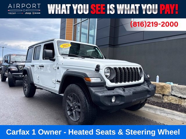 Used 2025 Jeep Wrangler Unlimited Sport AWD/4WD image 1
