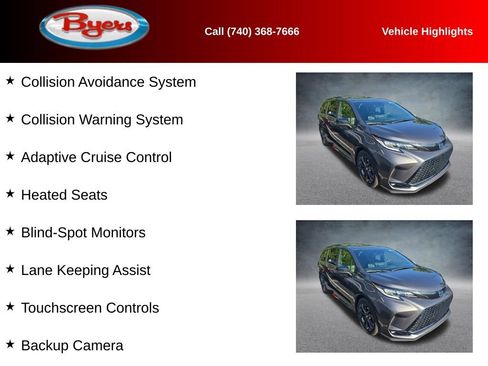 Used 2025 Toyota Sienna XSE FWD image 9