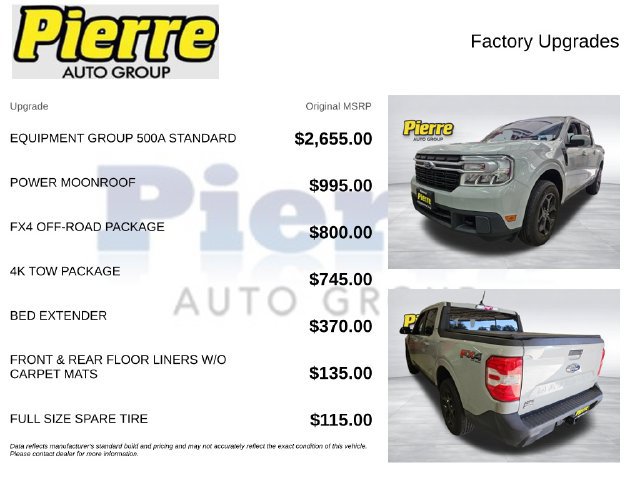 Used 2022 Ford Maverick Lariat w/ Equipment Group 500A Standard AWD/4WD image 11