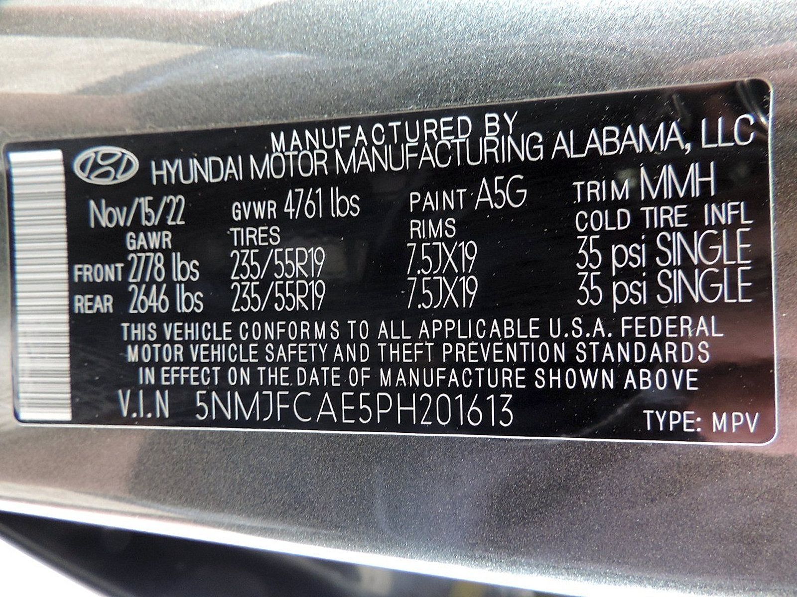 Used 2023 Hyundai Tucson SEL w/ Convenience Package AWD/4WD image 12