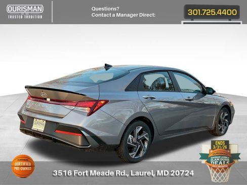 Certified 2025 Hyundai Elantra Sport image 4