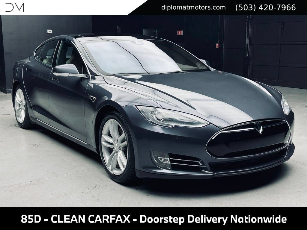 Used 2015 Tesla Model S 85D AWD/4WD image 9