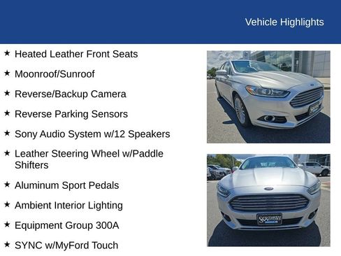 Used 2015 Ford Fusion Titanium FWD image 9