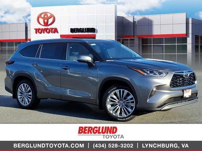 New 2026 Toyota Highlander Platinum