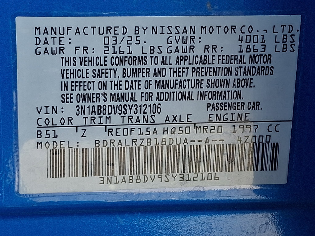 Used 2025 Nissan Sentra SR FWD image 27