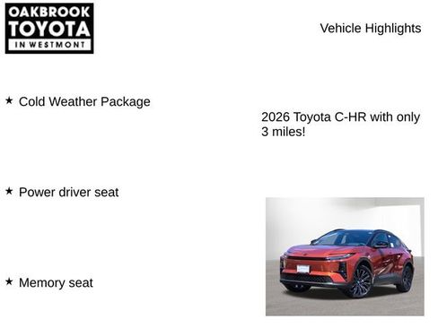 New 2026 Toyota C-HR AWD/4WD image 7