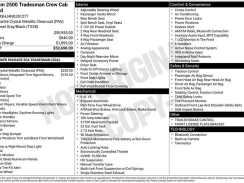 Used 2022 RAM 2500 Tradesman image 13