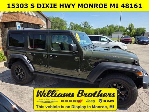 Used 2021 Jeep Wrangler Unlimited Sport image 2