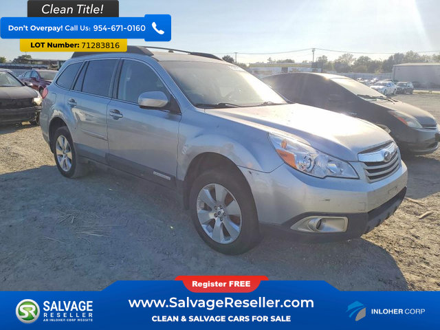 Used 2012 Subaru Outback 3.6R Limited w/ Moonroof Pkg AWD/4WD image 5