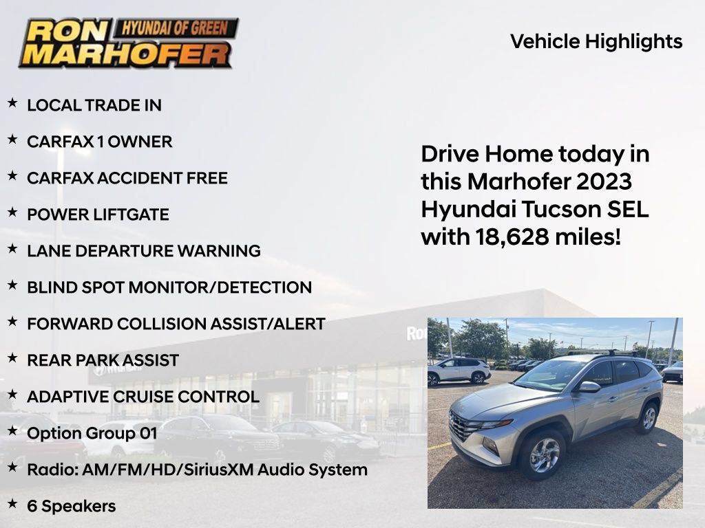 Used 2023 Hyundai Tucson SEL AWD/4WD image 14