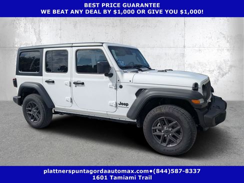 Used 2025 Jeep Wrangler Unlimited Sport AWD/4WD image 1
