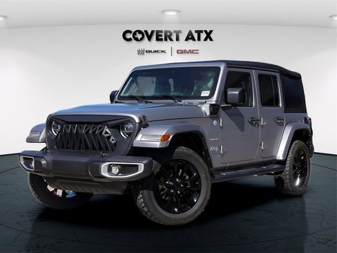 Used 2021 Jeep Wrangler Unlimited Sahara w/ Cold Weather Group image 1