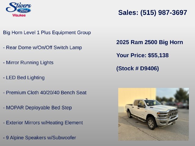 Used 2025 RAM 2500 Big Horn AWD/4WD image 28