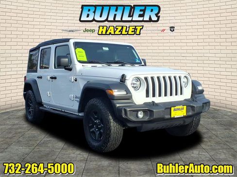 Certified 2018 Jeep Wrangler Unlimited Sport image 1