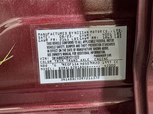 Used 2024 Nissan Sentra SV image 12