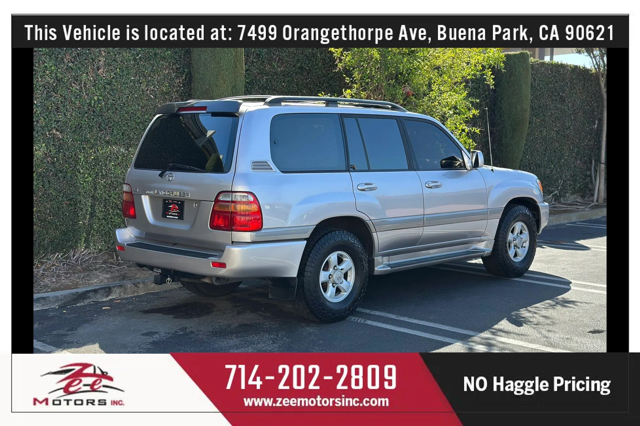 Used 2000 Toyota Land Cruiser AWD/4WD image 7