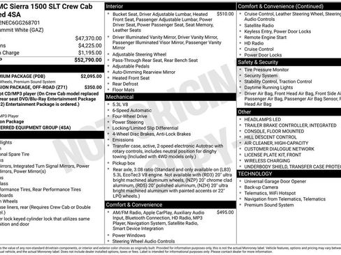 Used 2016 GMC Sierra 1500 SLT w/ SLT Premium Package image 33