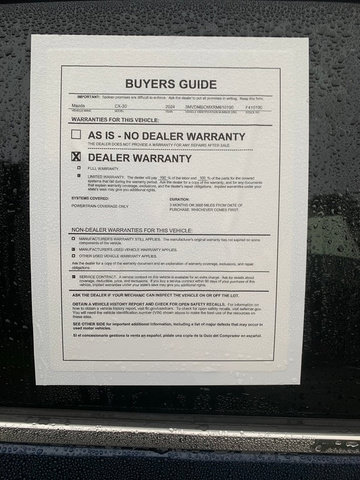 Certified 2024 MAZDA CX-30 AWD 2.5 S w/ Preferred Package image 28