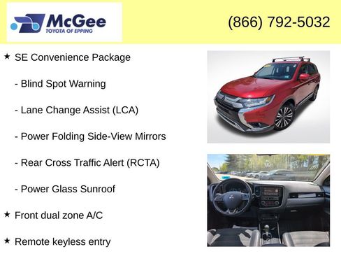 Used 2019 Mitsubishi Outlander SE AWD/4WD image 12