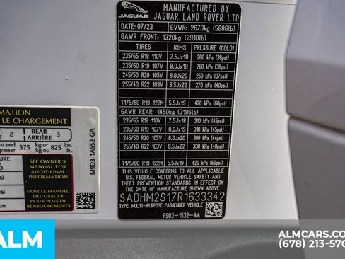 Used 2024 Jaguar I-PACE R-Dynamic HSE image 62