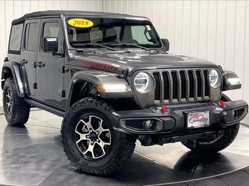 Used 2018 Jeep Wrangler Unlimited Rubicon AWD/4WD image 3