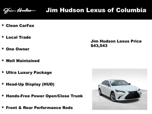 Certified 2023 Lexus ES 300h Ultra Luxury image 4