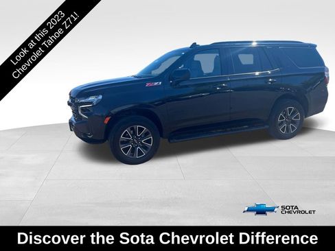 Used 2023 Chevrolet Tahoe Z71 w/ Max Trailering Package AWD/4WD image 1