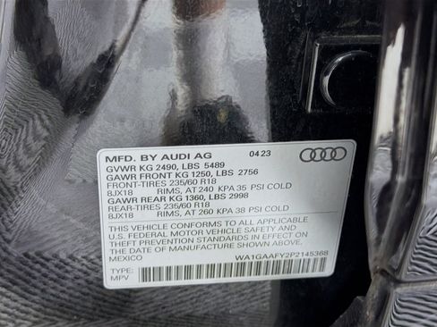 Used 2023 Audi Q5 2.0T Premium w/ Convenience Package AWD/4WD image 15