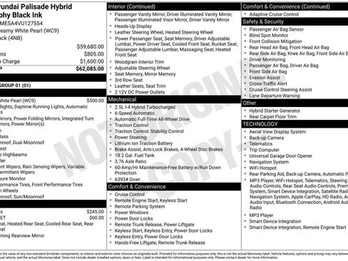 New 2027 Hyundai Palisade Calligraphy AWD/4WD image 18