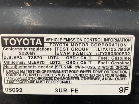 Used 2020 Toyota Tundra SR5 w/ SR5 Upgrade Package image 39