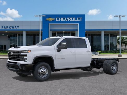 New 2025 Chevrolet Silverado 3500 W/T w/ Snow Plow Prep Package image 2