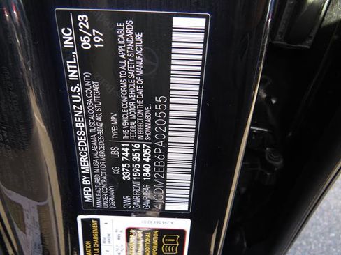 Certified 2023 Mercedes-Benz EQS 450+ 4MATIC SUV image 7