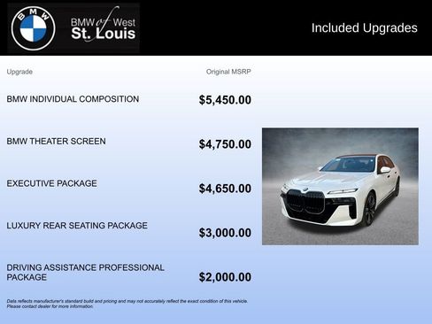 Used 2025 BMW 760i xDrive w/ Executive Package image 18