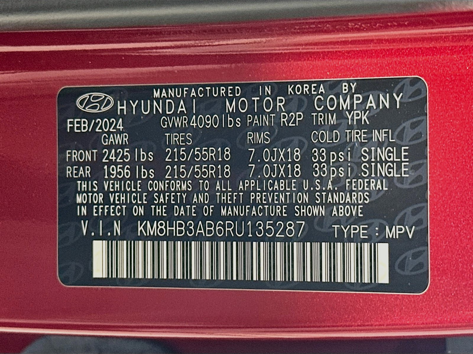 Used 2024 Hyundai Kona SEL FWD image 29
