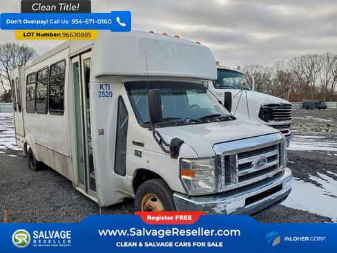 Used 2012 Ford E-450 and Econoline 450 Super Duty w/ Shuttle Bus Prep Pkg image 1