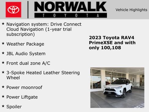 Used 2023 Toyota RAV4 XSE w/ Weather Package AWD/4WD image 10