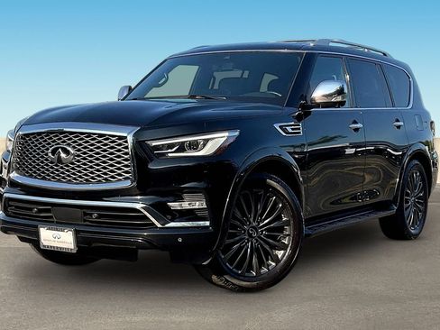 Used 2022 INFINITI QX80 Sensory w/ Cargo Package AWD/4WD image 3