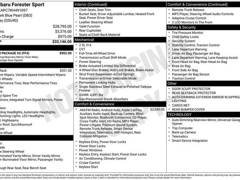 Used 2019 Subaru Forester Sport w/ Popular Package #2 image 45