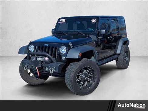 Used 2016 Jeep Wrangler Unlimited Sport image 1